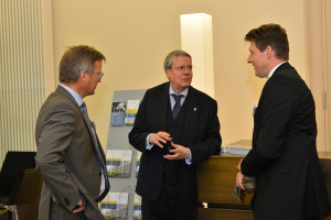 Prof. Dr. Peter Gumbsch, Prof. Dr. Jörg Hacker, Prof. Dr. Ralf B. Wehrspohn